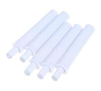 Chiusure a sfera per porte interne, Sistema di apertura a spinta Tampone ammortizzatore for porta dell'armadio Fermo for armadio con magnete for ferramenta for mobili da cucina(White)