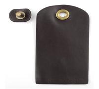 Chiusure con linguetta Chiusure Copri patta for borsa in pelle PU 10x15 cm 2 pezzi Caffè nero Cucire chiusura con fibbia for fai da te(Coffee)