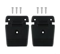 Chiusure di ricambio con fibbia a bottone anteriore per dispositivo di raffreddamento, set da 2 pezzi, in plastica, supporto per l'installazione dell'interruttore dell'incubatore