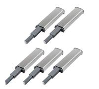 Chiusure for armadietti push-to-open da 20 pezzi con ammortizzatore - Chiudiporta silenziosi e a prova di sbattimento for cucine armadi Acciaio inossidabile per Porta nascosta, Armadi