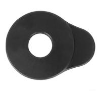 Chiusure in gomma per tracolla per chitarra, compatibili con chitarre acustiche, elettriche, basse, forniscono una connessione stabile per cinghie standard (2 pezzi)