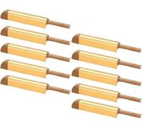 Chiusure magnetiche a spinta, 5/10 pezzi for porte to open esposte/nascoste Chiusura ammortizzata for armadio da cucina(10pcs-gold)
