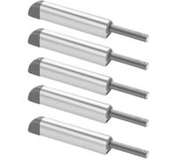 Chiusure magnetiche a spinta, 5/10 pezzi for porte to open esposte/nascoste Chiusura ammortizzata for armadio da cucina(5pcs-silver)