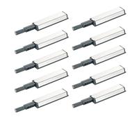 Chiusure magnetiche a spinta da 22 pezzi for armadi Spingere for aprire l'hardware dell'armadio Push Touch Latch for porta della cucina per Porta nascosta, Armadi