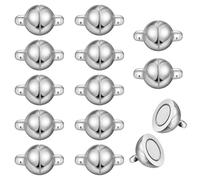 Chiusure magnetiche per la creazione di gioielli, struttura resistente alla ruggine e durevole per una lunga durata, aggancio automatico per