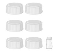 Chiusure per bottiglie da viaggio, per bottiglie Avent, chiusura di ricambio per biberon con anello di tenuta, personalizzate (5 cm, pezzi, 6)