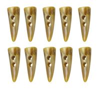 Chiusure per bottoni da cucire a doppio da, Light Army Green | Bottoni da cucire in resina da 3 cm per la riparazione cappotti, bottoni in resina a forma corno