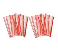 Chiusure per etichette, etichettatura degli indume 2500Pcs Mini Stitch Gun Fasteners, Micro Fasteners Stitch Gun Refill Quick Clothing Fixer for Clothing Fine Stitch Tag Gun,(Red,35mm/1.38")