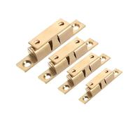 Chiusure per porte, 50 viti per chiudi-interruttore, in ottone, per serratura della porta dell'armadio, ammortizzatore per armadio (42 mm)