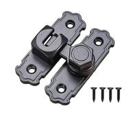 Chiusure per porte ad angoli regolabili, resistenti e multiuso, facili da usare per cancelli, fienili, armadi, chiavistelli per porte scorrevoli sicure