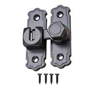 Chiusure per porte ad angoli regolabili, resistenti e multiuso, facili da usare per cancelli, fienili, armadi, chiavistelli per porte di grado commerciale