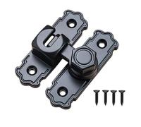 Chiusure per porte ad angoli regolabili, resistenti e multiuso, facili da usare per cancelli, fienili, armadi, chiavistelli per porte scorrevoli sicure