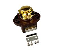Chiusure per porte in ABS e pulsante integrate, perfette per camper, rimorchi e auto, non hanno bisogno di rimorchi da viaggio sicuri
