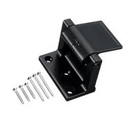 Chiusure per porte in metallo resistente con strisce non collisione per migliorare la sicurezza domestica e una forte difesa, facile da installare rinforzo della porta