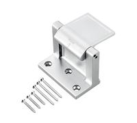 Chiusure per porte in metallo resistente con strisce non collisione per migliorare la sicurezza domestica e una forte difesa, facile da installare rinforzo della porta