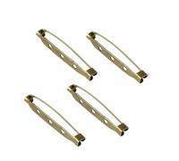 Chiusure per spille, 200 pezzi spilla posteriore fibbia cucito fai da te risultati gioielli accessori(200pcs 3.5 cm 02)