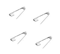 Chiusure per spille, 200 pezzi spilla posteriore fibbia cucito fai da te risultati gioielli accessori(200pcs 3 cm 01)