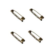 Chiusure per spille, 200 pezzi spilla posteriore fibbia cucito fai da te risultati gioielli accessori(200pcs 2 cm 01)