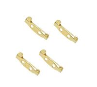 Chiusure per spille, 200 pezzi spilla posteriore fibbia cucito fai da te risultati gioielli accessori(200pcs2.5 cm)