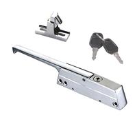 Chiusure sicurezza Walk in Cooler Set maniglie Disegni resistenti alla corrosione Chiusura per supermercato e medicina Cella frigorifera Maniglia per porta conservazione frigorifera