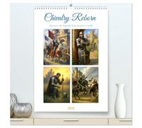Chivalry Reborn (High Quality Premium Wall Calendar 2026 DIN A2 portrait),CALVENDO 12 Month Wall Calendar: From noble battles to a triumphant return ... everyday life as a knight throughout the year