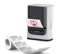 CHIVALZ PM220 Wireless Thermal Label Printer, 2 pollici Portable Label Printer, compatibile con gli smartphone. per etichettatura, indirizzi, codici a barre e oggetti domestici, Comes with smart app