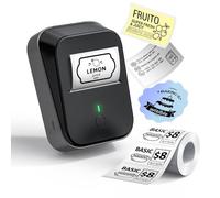 CHIVALZ Portable Wireless Thermal Printer PM260B | 30-50mm Wide Compatible, 48mm Print Width | 203DPI High-Definition, Wireless & USB Connectivity | Multiple Templates & Fonts for Labels, Receipts