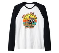 Chive Turkey Pumpkin Pies DJ Vibes, Gioco di Parole retrò per Il Ringraziamento Maglia con Maniche Raglan