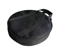 chiwanji Borsa per piatti durevole neri Resistente all'acqua Strumenti a percussione Resistente all'usura Custodia in cotone addensato Borsa portante