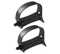 chiwanji Pedali per Cyclette con Cinghie Pedali per Pedali per Biciclette Stazionarie Indoor per Bici da Domestica Pezzo di Ricambio, Perno Corto da 12,7 mm