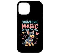 Chiweenie Chihuahua Bassotto Cucciolo Crossbreed Dog Lover Custodia per iPhone 12 mini