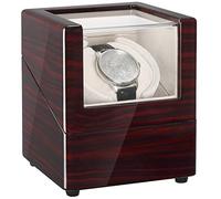 CHIYODA Wristwatch Winding Box - Caricatore automatico per orologi con motore Mabuchi silenzioso e 12 modalità di rotazione, Finitura pianoforte A, Moderno