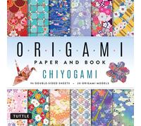 Chiyogami Origami Paper and Book: 20 Easy Models with 96 High Quality Folding Sheets (Double-Sided)