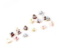 Chiyyak 100 Fermagli per Capelli Piccoli e Carini Portatili, varietà di Disegni, Mini Fermagli per Capelli per Ragazze, Perfetti per le Esigenze di Styling Quotidiane (C)