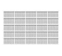 Chiyyak 250 pezzi Horseshoe Horseshails Summable Piccole unghie a ferro di cavallo con durezza elevata