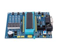 Chiyyak 51 Scheda di Sviluppo MCU Microcontroller AVR Compatibili con 3 V Comunicazione Seriale per Studenti di Programmazione a Chip Singolo