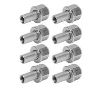 Chiyyak 8pcs RC RC Rad Hub Stick Adattatore Adattatore Colonna Metal Madre per Assiale SCX10 per D90 per per Gen8