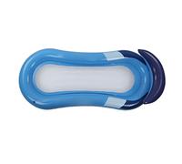 Chiyyak Amaca Gonfiabile per Piscina Float Lounge con Schienale Gonfiabile, Perfetta per L'oceano o il Lago 31,5x63 Pollici