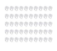 Chiyyak Anelli per Grafici per Unghie in ABS Set a Forma di Fiore di Farfalla Alla Moda Display a 50 Colori per la Pratica della Nail Art (2)