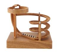 Chiyyak Arte Cinetica Perpetuum Moto Macchina Scrivania Ornamenta (Grano di legno)