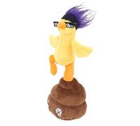 Chiyyak Baby Electric Plush Doll Interactive Forma Oca Danza Giocattolo per i più Piccoli Morbido Cotone PP 1 unità (Gialla)