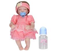 Chiyyak Bambole per Neonati Rinate Giocattoli per Bambole in Silicone Realistici e Standable per 3 Anni e Oltre 13,8 Pollici