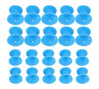 Chiyyak Bigodini in Silicone 20 Pezzi, Set di Bigodini Morbidi per Riccioli Affascinanti, Include Dimensioni Grandi e Piccole