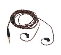 Chiyyak Cavo per cuffie da 3,5 mm con connettore placcato oro per un'eccellente qualità del suono e anti-design, adatto per QDC ZSN Pro e altre cuffie, 120 cm