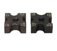 Chiyyak Componenti per Stampi da Taglio 2 Pezzi, Materiale Metallico con Segni Chiari, Compatibile con Taglierina per Aste Filettate Senza Spazzole M18, per Uso in Officina
