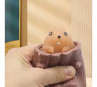 Chiyyak Coppa Giocattolo Che Aspira Decompressione, Sollievo Dallo Stress, Giocattoli per Sensori di Spremitura Sicuri per Bambini e Adulti (Tipo 1)