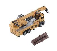 Chiyyak Cruva Giocattolo Crane Crane 24 × 12 × 11 Camion di Gru, Lega, Attrito, Dinamico, Miglioramento del Coordinamento, Veicolo Ricreativo Pedagogico