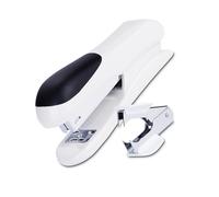 Chiyyak Cucitrice Compatta con Levachiodi per Punti Metallici Numero 12 Cucitrice Manuale in Plastica per Ufficio Manuale Portatile per Uso Scolastico o in Ufficio