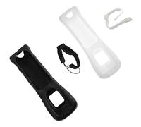 Chiyyak Custodia Sottile in Silicone Antiscivolo e Cinturino da Polso per Telecomando, Forte Resistenza All'usura e Consistenza Morbida, Si Adatta Alla Maniglia, Ideale per le Serate di Gioco in (#1)
