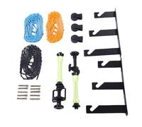 Chiyyak di Supporto Manuale per Fondali a 3 Rulli con Montaggio a Parete di Supporto per Fondali Manuali a 3 Assi